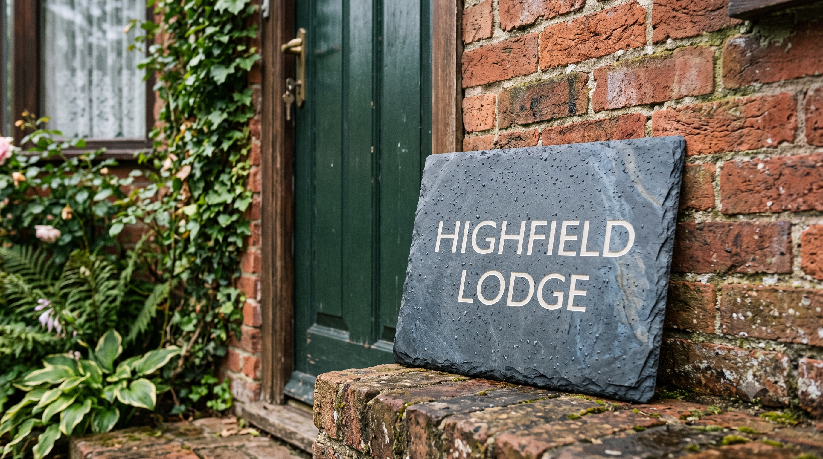 Engraved Slate House Signs: From Order to Doorstep